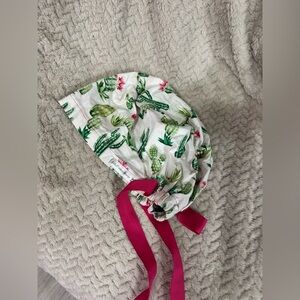 Cactus Print scrub cap